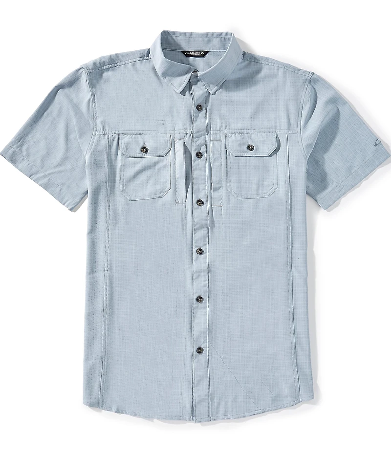 Drake Clothing Co. Short Sleeve WingsShooter Trey Cross Hatch Shirt