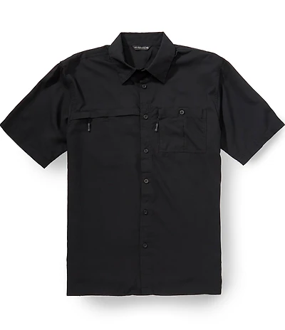 Drake Clothing Co. Solid 8-Shot Flyweight Short Sleeve Woven Shirt