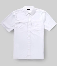 Drake Clothing Co. Solid 8-Shot Flyweight Short Sleeve Woven Shirt