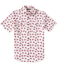 Drake Clothing Co. The Cotton Drake Life Short Sleeve Print Shirt
