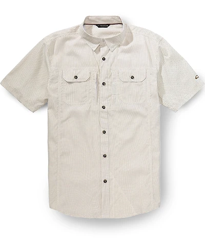 Drake Clothing Co. Wingshooter's Trey Grid Check Short Sleeve Woven Shirt