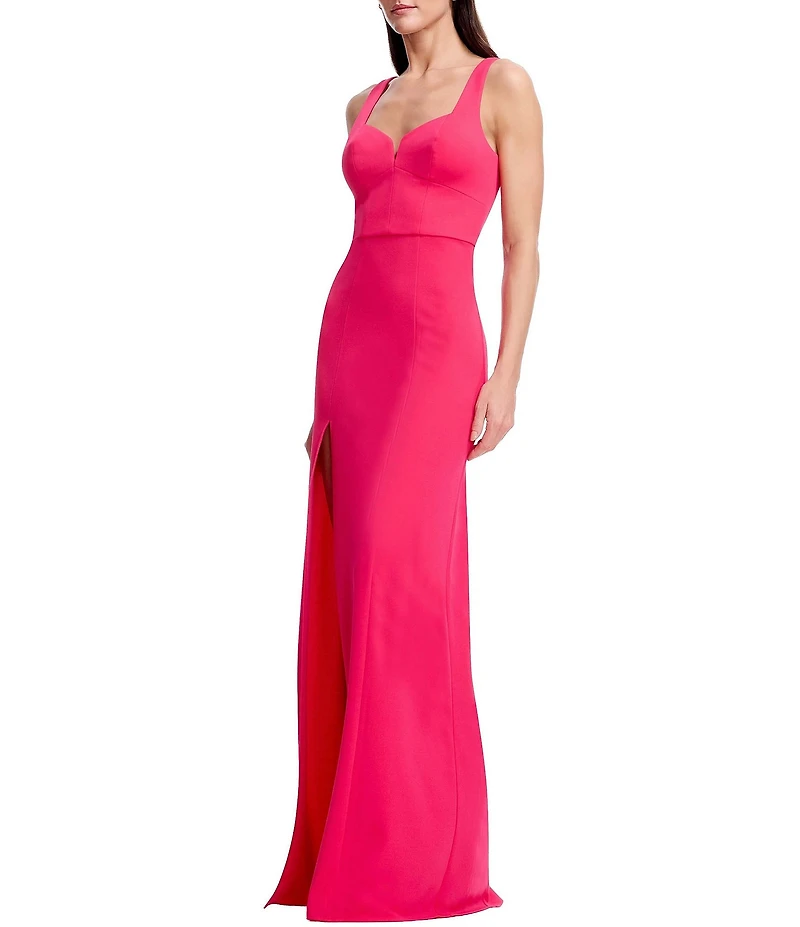 Dress the Population Nettie Crepe Long Dress