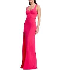 Dress the Population Nettie Crepe Long Dress