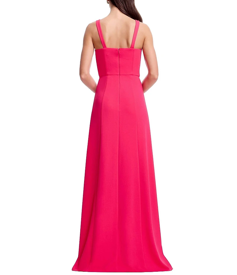 Dress the Population Nettie Crepe Long Dress