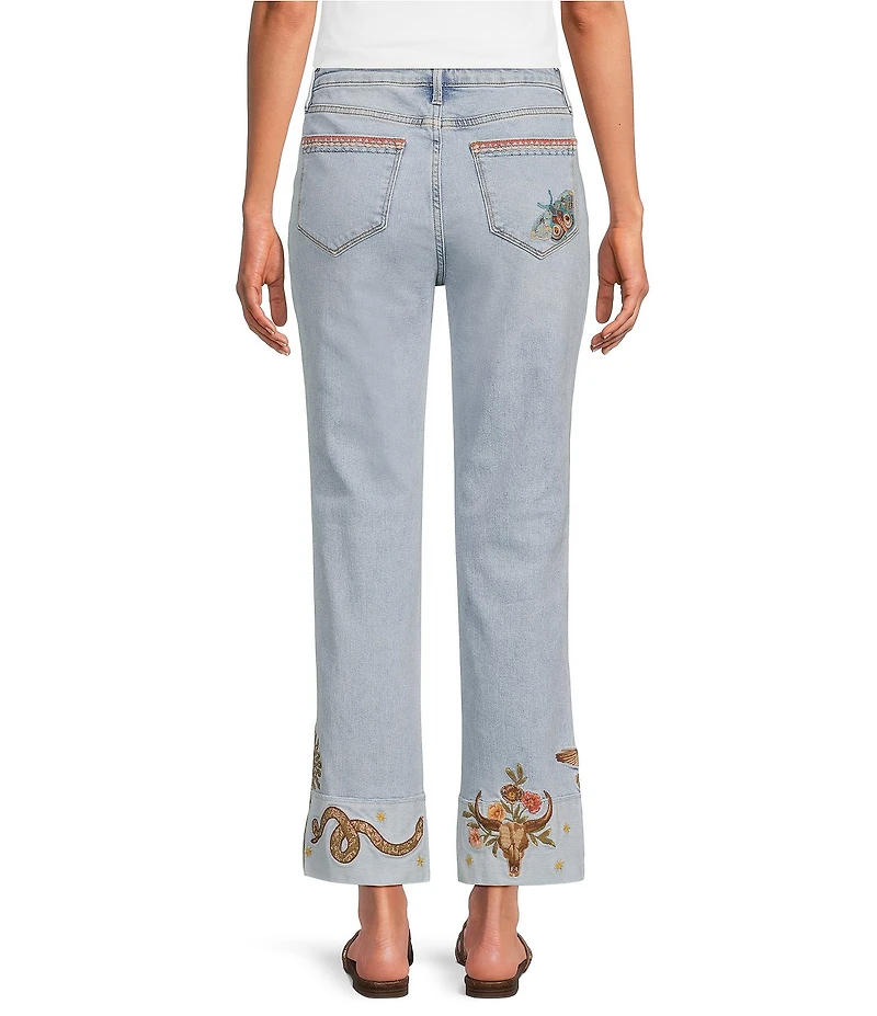 Driftwood Colette X Desert Hallucination Denim Straight Leg Jeans