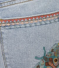 Driftwood Colette X Desert Hallucination Denim Straight Leg Jeans