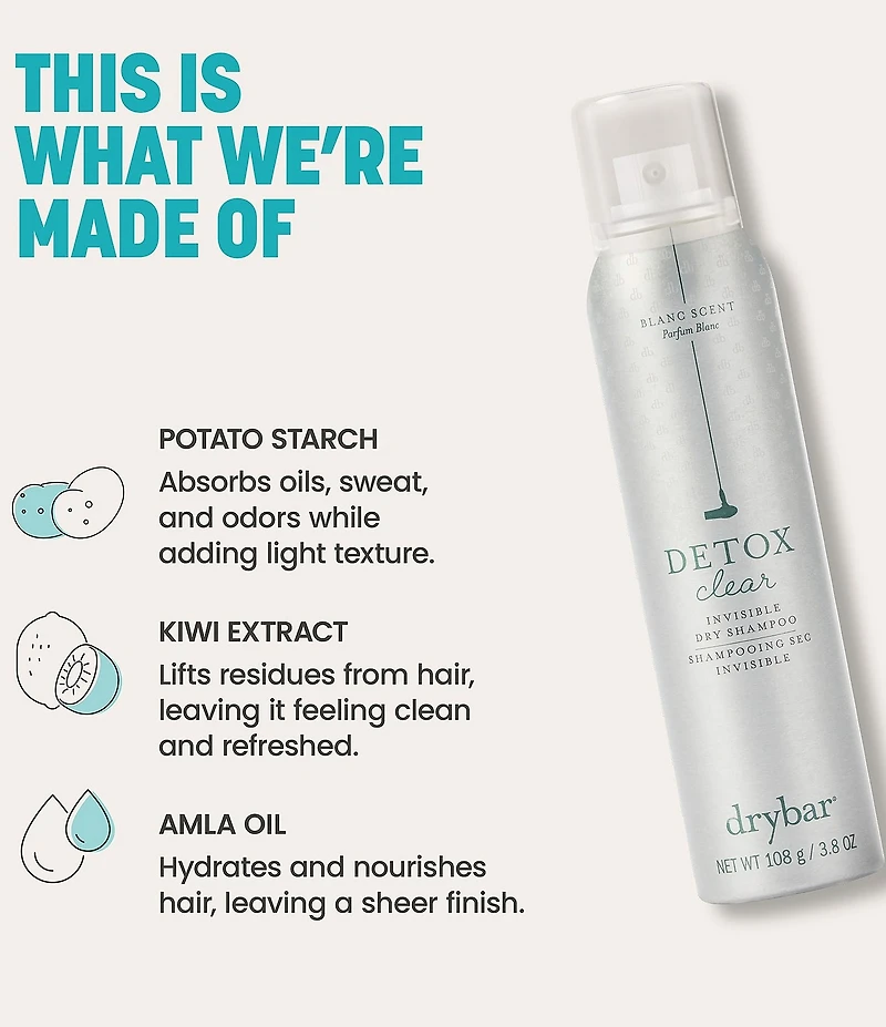Drybar Detox Clear Invisible Dry Shampoo