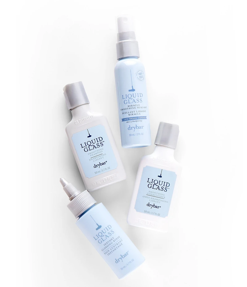 Drybar Glossy Gang On the Go Liquid Glass Collection Travel Set