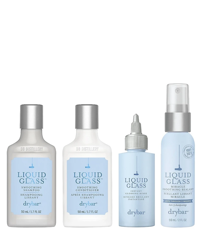 Drybar Glossy Gang On the Go Liquid Glass Collection Travel Set