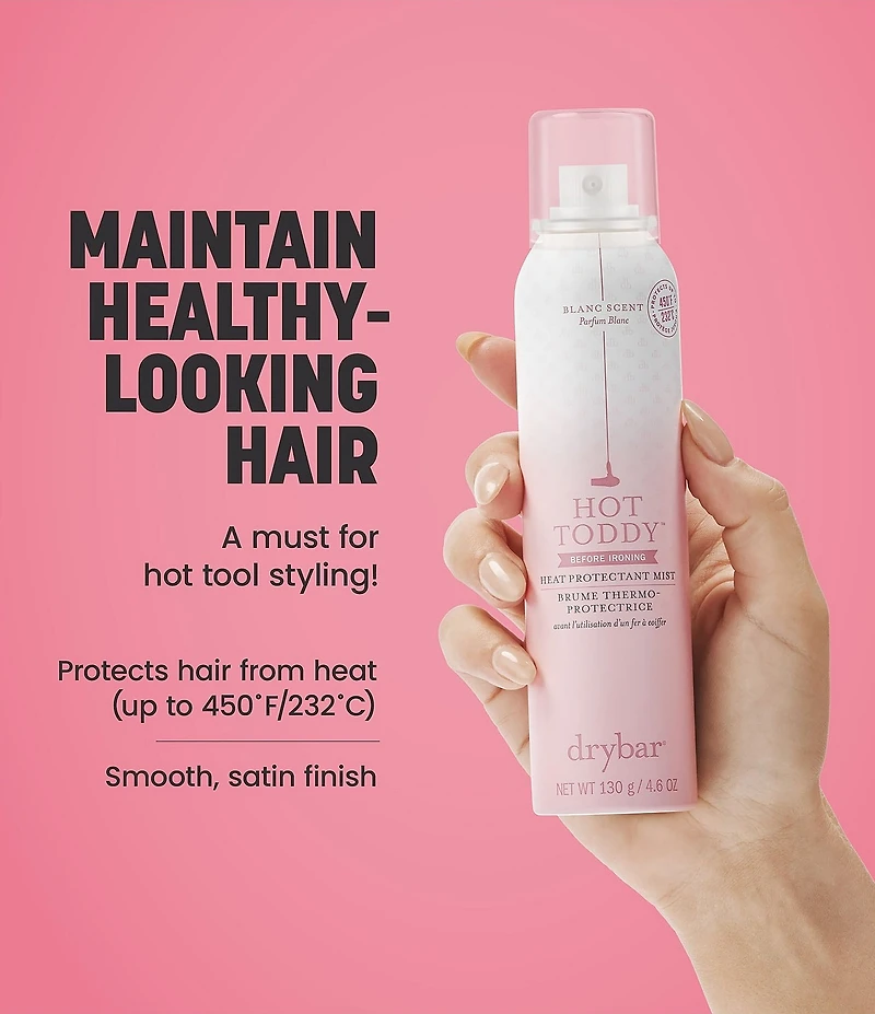 Drybar Hot Toddy Heat Protectant Mist Blanc Scent
