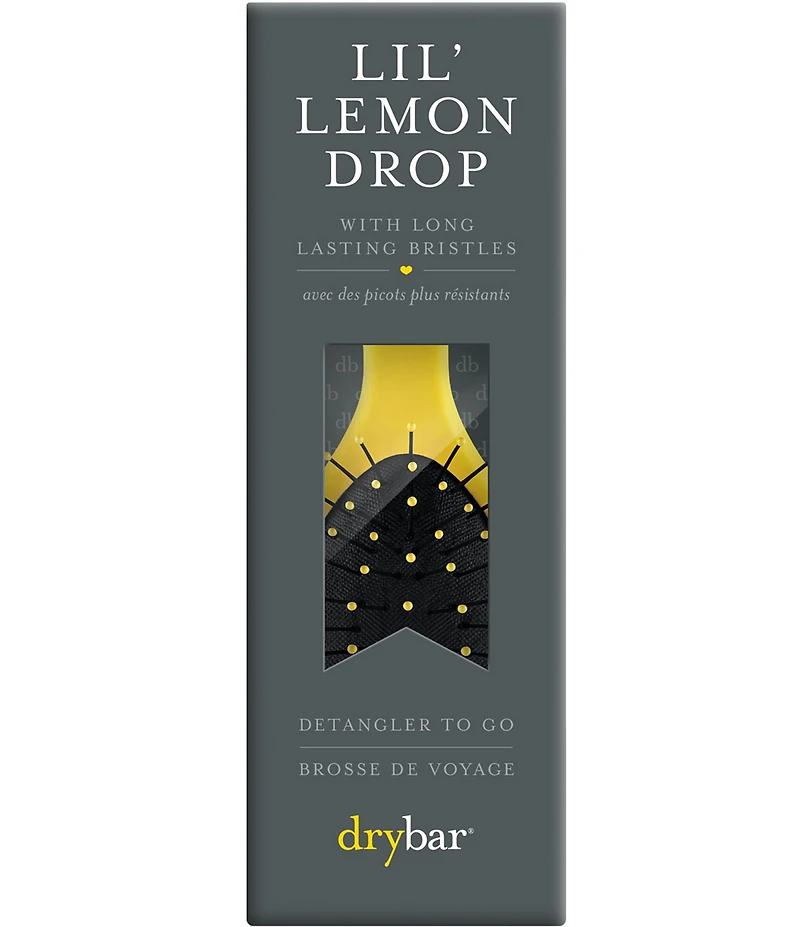 Drybar Lil Lemon Drop Travel Detangling Brush