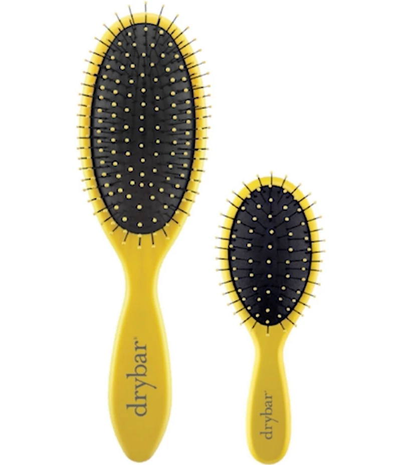 Drybar Lil Lemon Drop Travel Detangling Brush