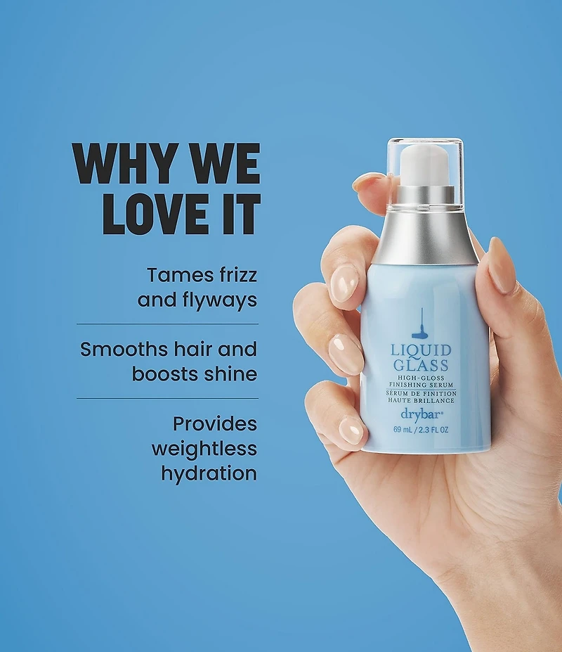 Drybar Liquid Glass High-Gloss Finishing Hair Serum