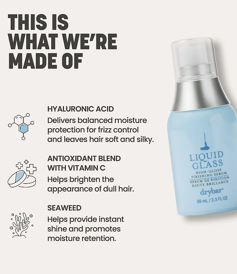 Drybar Liquid Glass High-Gloss Finishing Hair Serum