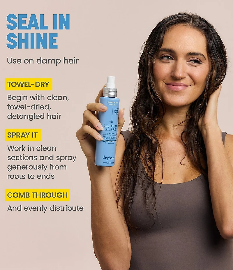 Drybar Liquid Glass Moisture Rich Miracle Smoothing Sealant
