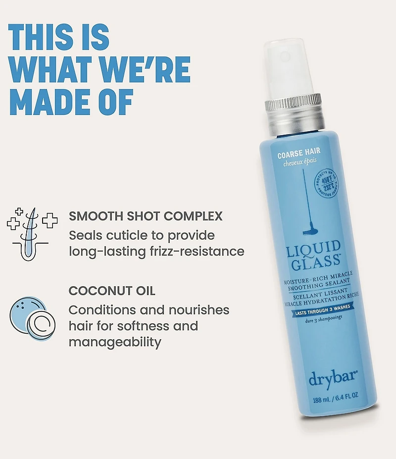 Drybar Liquid Glass Moisture Rich Miracle Smoothing Sealant