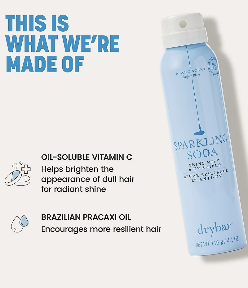 Drybar Sparkling Soda Shine Mist & UV Shield
