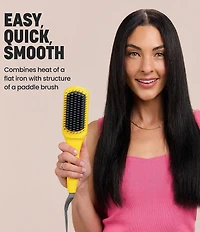 Drybar The Brush Crush Heated Straightening Brush