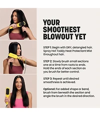 Drybar The Brush Crush Heated Straightening Brush