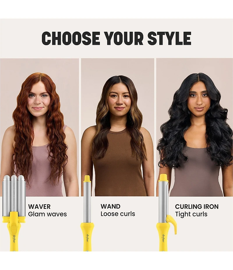 Drybar The Mixologist Interchangeable Styling Iron