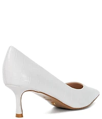 Dune London Achievable Pointed Toe Kitten Heel Pumps