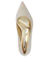 Dune London Achievable Pointed Toe Kitten Heel Pumps