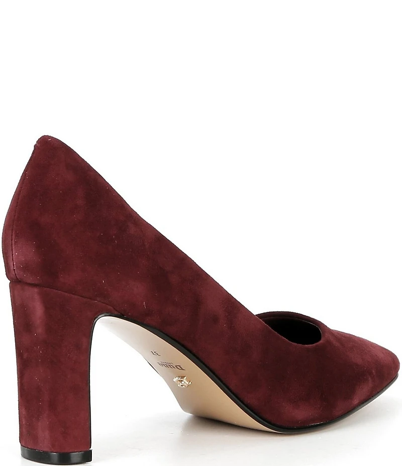 Dune London Arriving Suede High Heel Pumps