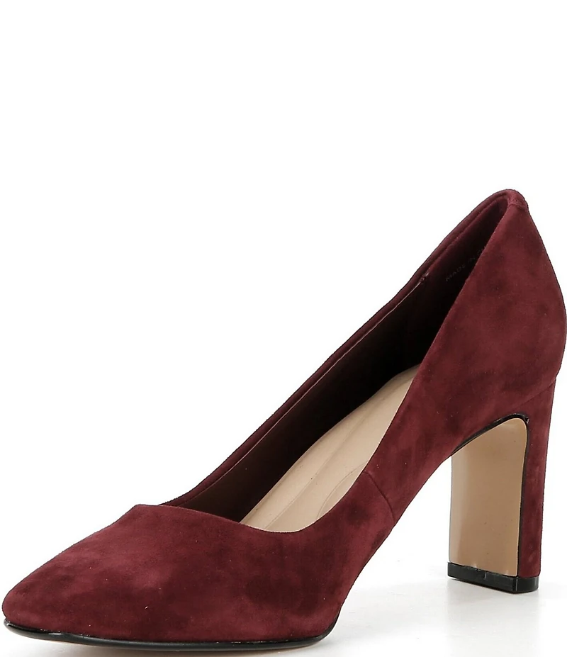 Dune London Arriving Suede High Heel Pumps