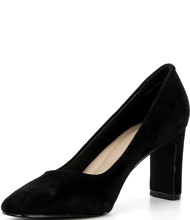 Dune London Arriving Suede High Heel Pumps