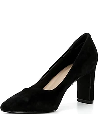 Dune London Arriving Suede High Heel Pumps