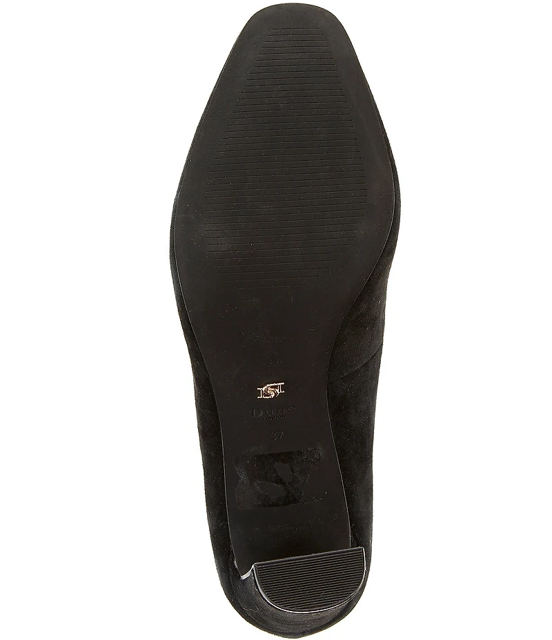 Dune London Arriving Suede High Heel Pumps