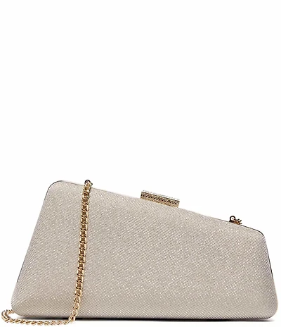 Dune London Asymmetrical Balancing Clutch