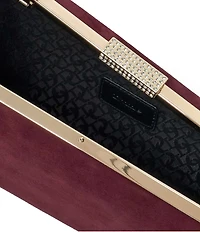 Dune London Balance Asymetrical Rhinestoned Closure Clutch