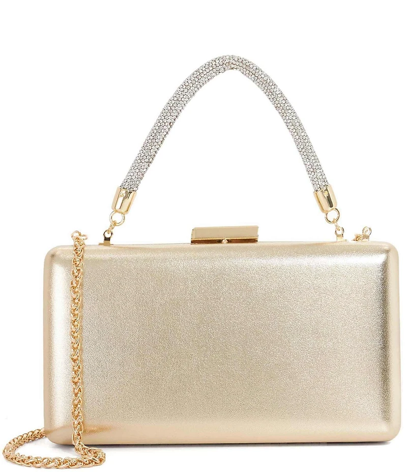 Dune London Beaut Diamante Handle Evening Bag