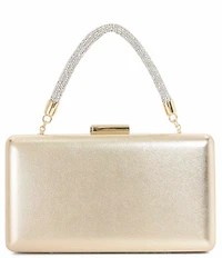 Dune London Beaut Diamante Handle Evening Bag