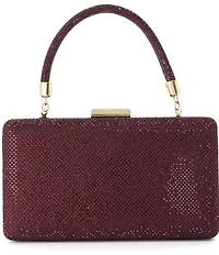 Dune London Beaut Embellished Top Handle Frame Clutch