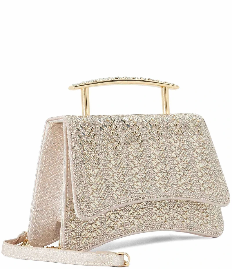 Dune London Bedazzle Top Handle Crossbody Bag