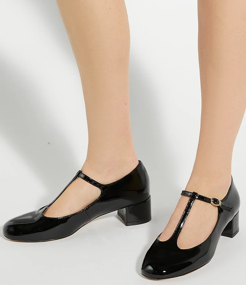Dune London Believable Patent Mary Jane Pumps