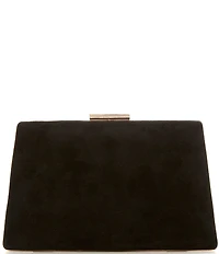 Dune London Bellaria Suede Box Clutch