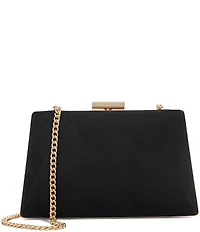 Dune London Bellaria Suede Box Clutch