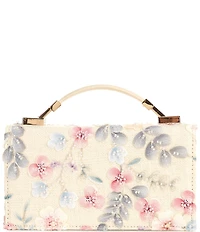 Dune London Billed Floral Print Fabric Crossbody Bag
