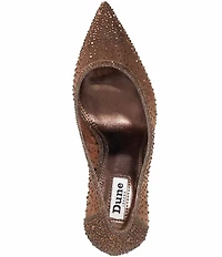 Dune London Brightest Embellished Mesh Dress Pumps