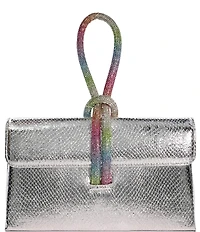Dune London Brynie Diamante Rainbow Rhinestone Loop Grab Bag