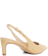 Dune London Celinna Suede Slingback Pumps