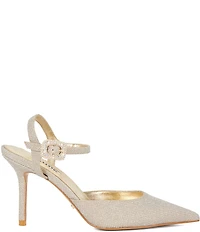 Dune London Channel Ankle Strap Dress Pumps