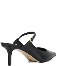 Dune London Chronicles Leather Pointed Toe Stiletto Mules