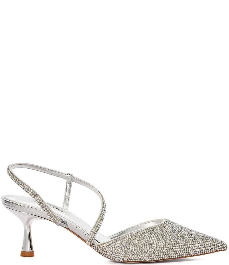Dune London Competitive Embellished Dress Pumps