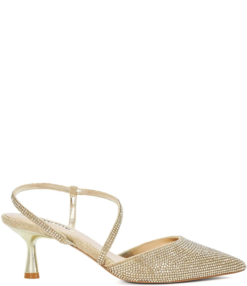 Dune London Competitive Embellished Dress Pumps