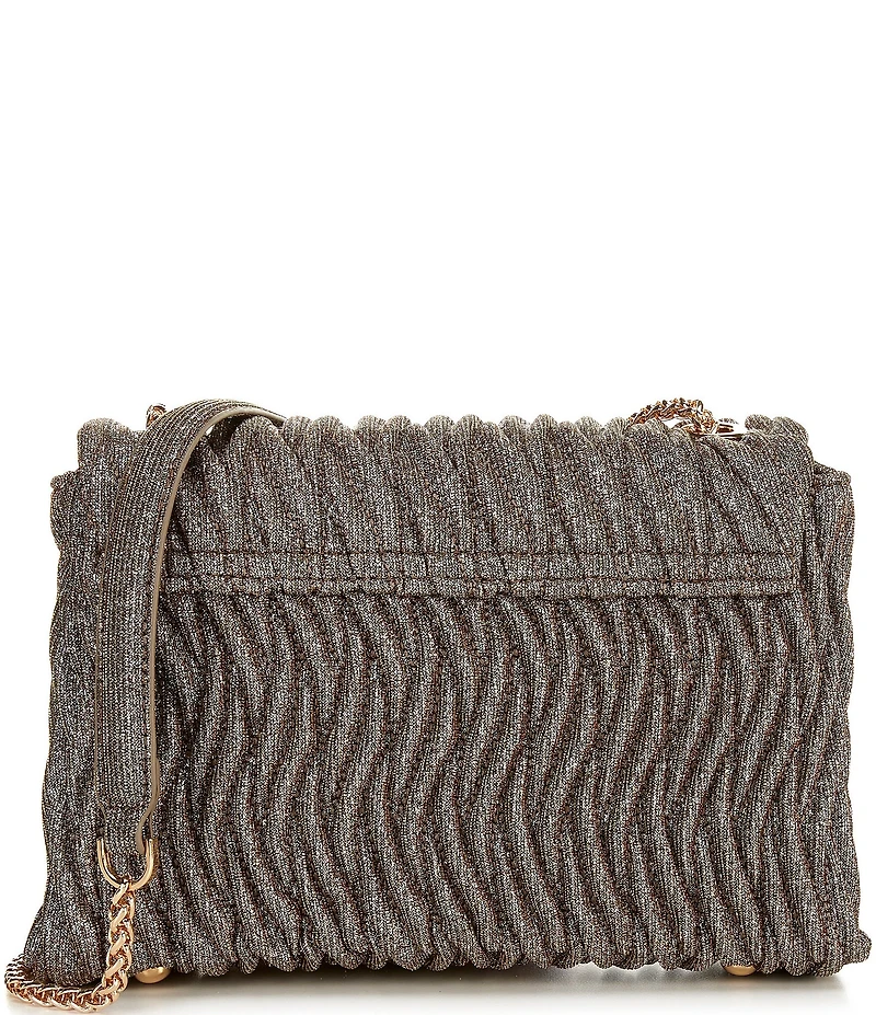 Dune London Darling Fabric Rhinestoned Convertible Crossbody Bag