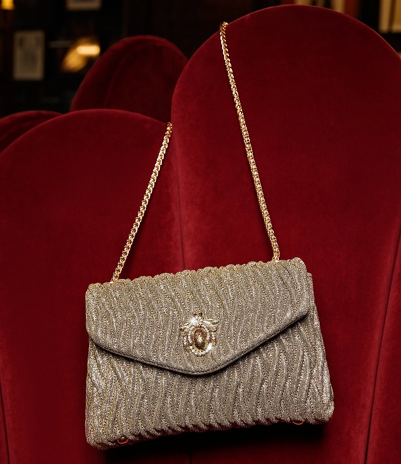 Dune London Darling Fabric Rhinestoned Convertible Crossbody Bag